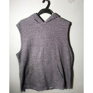 Cozy sleeveless hoodie